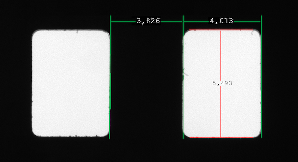 Individuelle 2D-Form-Prüfung